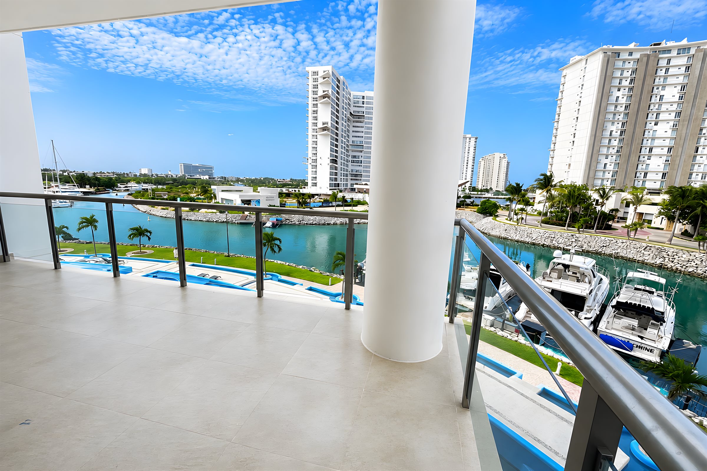 Departamento en renta Puerto Cancún Maioris Marina Residences departamento 58