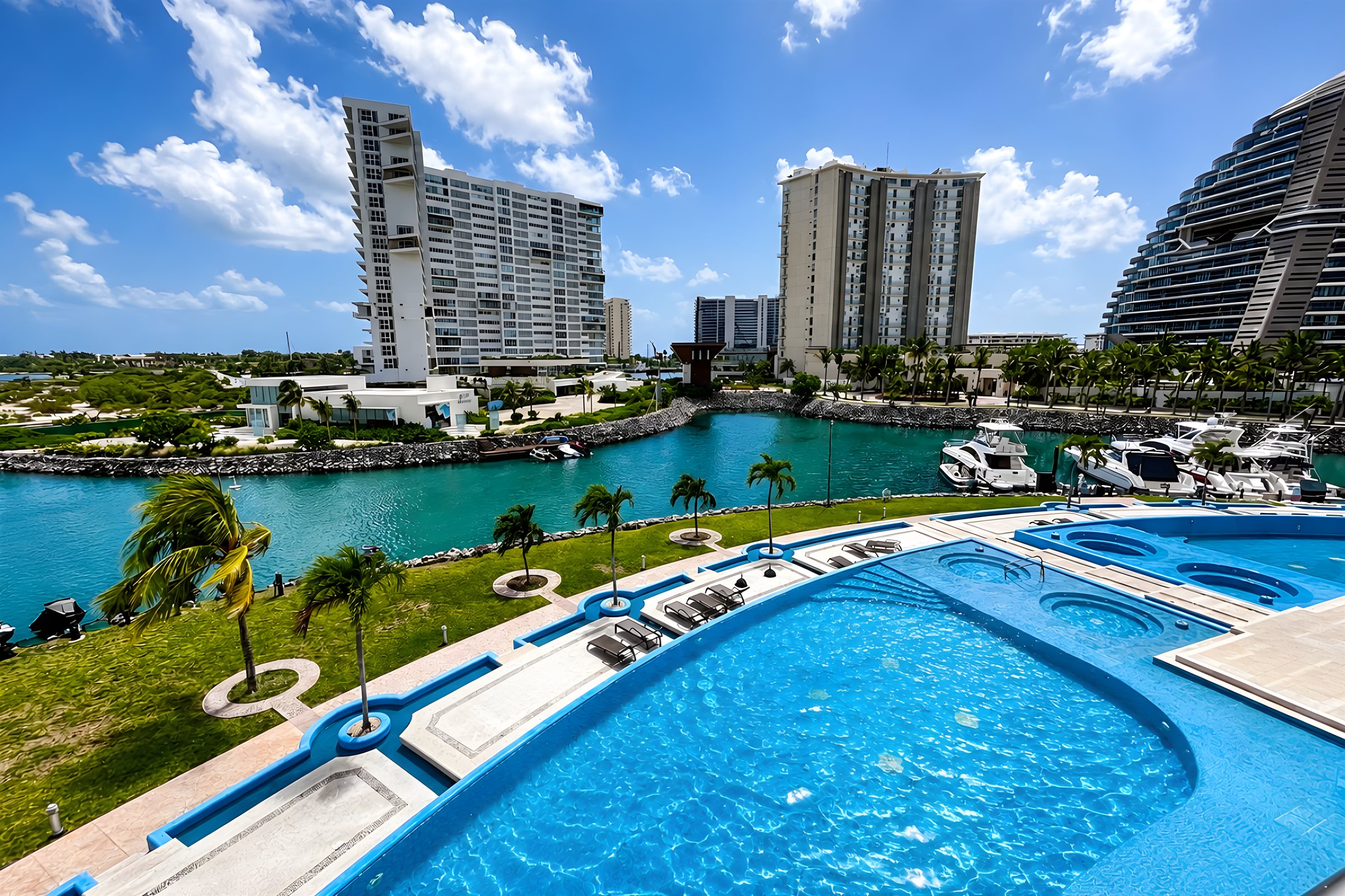 Departamento en renta Puerto Cancún Maioris Marina Residences departamento 23